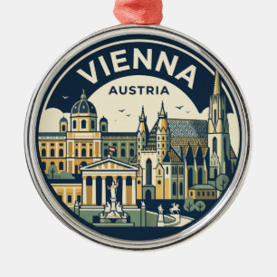 Adorno Metálico Viena Austria