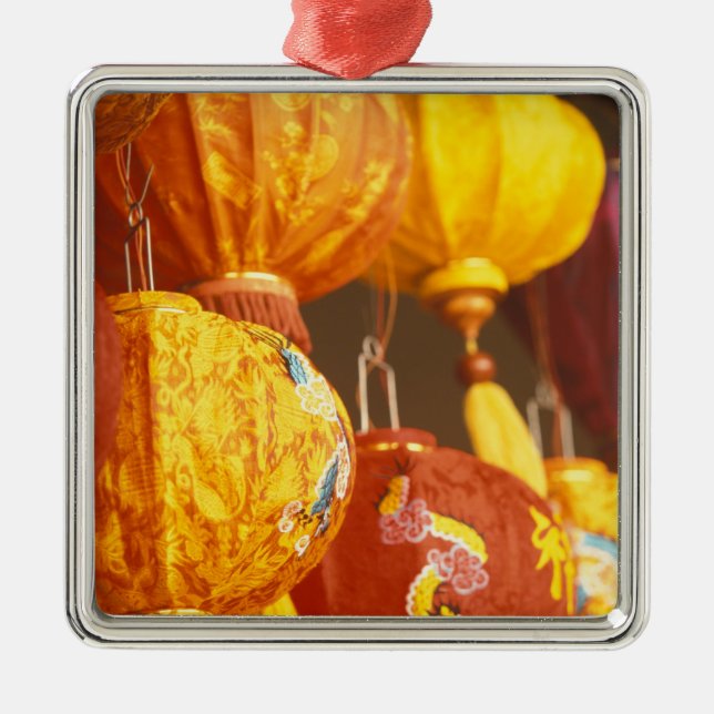 Adorno Metálico Vietnam, Hoi Grandes farolillos, recuerdos (Frente)