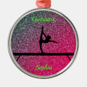 Adorno Metálico Viga de Gimnasia Sandía Brillo