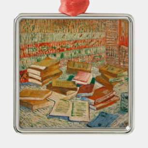 Adorno Metálico Vincent van Gogh el los libros amarillos, 1887