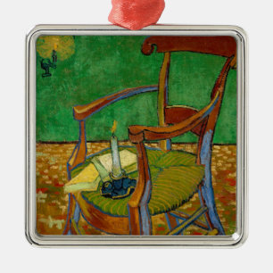 Adorno Metálico Vincent van Gogh - El sillón de Paul Gauguin