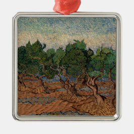 Adorno Metálico Vincent van Gogh - Olive Grove