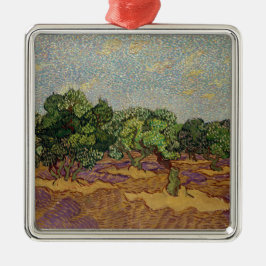 Adorno Metálico Vincent van Gogh - Olivos