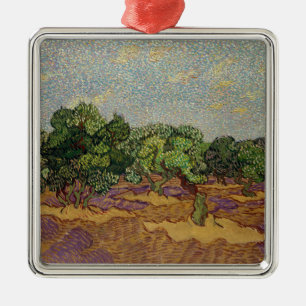 Adorno Metálico Vincent van Gogh - Olivos