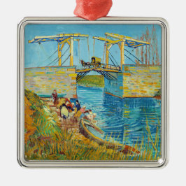 Adorno Metálico Vincent van Gogh - Puente Langlois en Arles #1