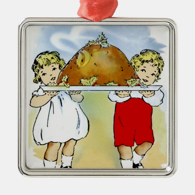 Adorno Metálico Vintage Christmas (Frente)