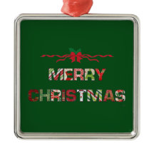 Vintage Merry-Navidad Holiday