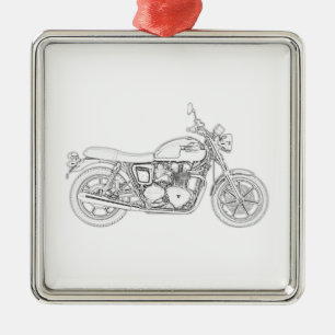 Adorno Metálico Vintage Triumph