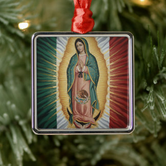 Adorno Metálico Virgen de Guadalupe - Mexico