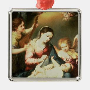 Adorno Metálico Virgen de la Ropa de chapoteo
