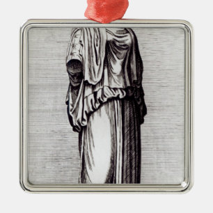 Adorno Metálico Virgen de vestal, c.1653