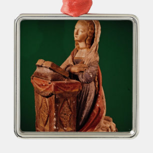 Adorno Metálico Virgen del anuncio