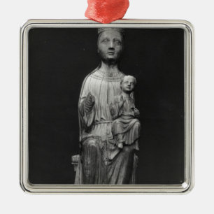 Adorno Metálico Virgen y niño 4