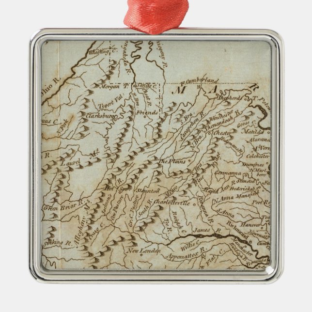 Adorno Metálico Virginia 9 (Frente)