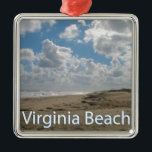 Adorno Metálico Virginia Beach Virginia Coast<br><div class="desc">Virginia Beach VA Virginia Coast con sus típicas playas de arena y cielos azules.</div>