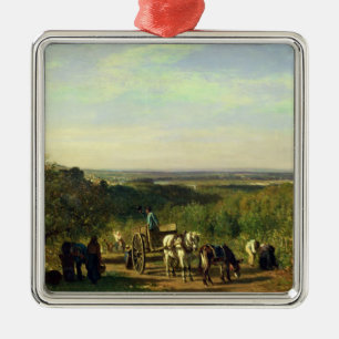 Adorno Metálico Visión desde las cumbres de Suresnes