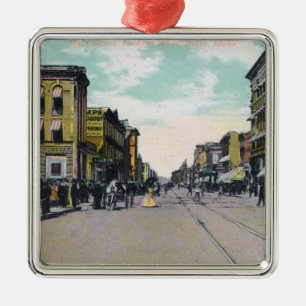 Adorno Metálico Visión occidental desde StreetBoise principal,