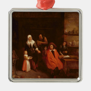 Adorno Metálico Visitar al médico