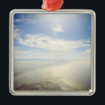 Adorno Metálico Vista aérea de Long Beach, California<br><div class="desc">Vista aérea de Long Beach,  California. La ubicación de esta imagen es Estados Unidos. Copyright: Thomas Northcut</div>