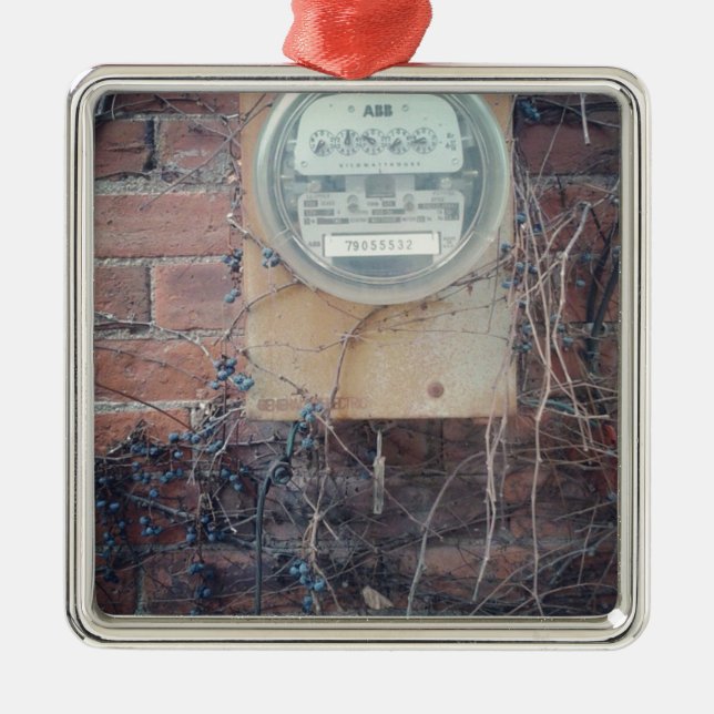 Adorno Metálico Vista de la callejuela trasera (Frente)