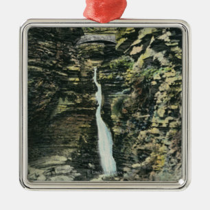 Adorno Metálico Vista de la cascada central