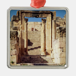 Adorno Metálico Vista de la entrada a los cristianos