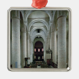 Adorno Metálico Vista de la nave, hacia el altar