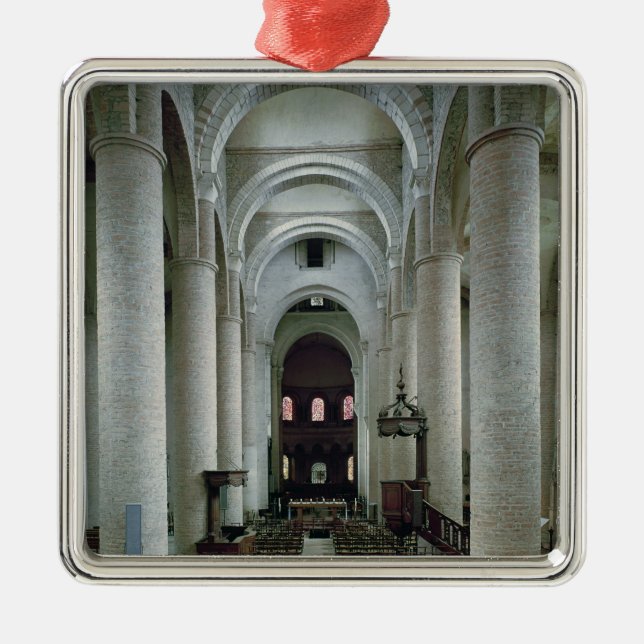 Adorno Metálico Vista de la nave, hacia el altar (Frente)