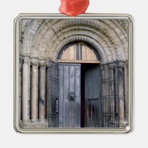 Adorno Metálico Vista de la puerta del norte de la catedral de