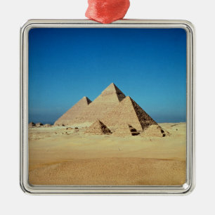 Adorno Metálico Vista de las pirámides