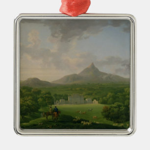 Adorno Metálico Vista de Powerscourt, condado Wicklow, c.1760-2