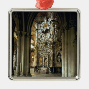 Adorno Metálico Vista del altar y del "Transparente", c.1720