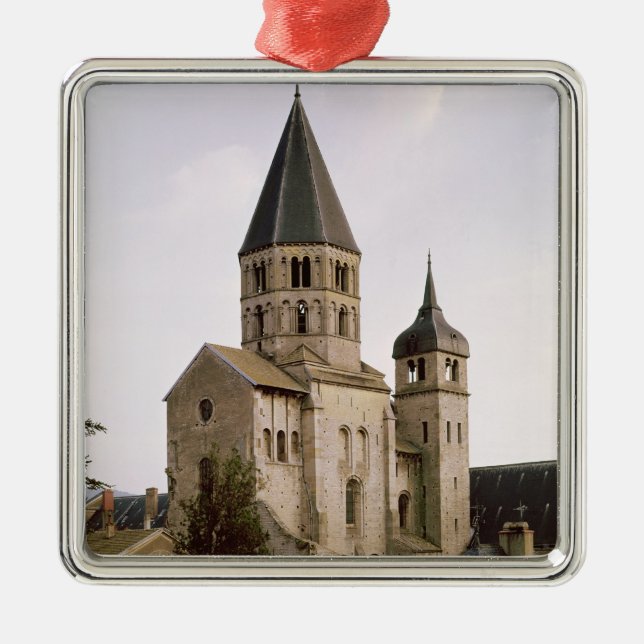 Adorno Metálico Vista del Clocher de l'Eau Benite (Frente)