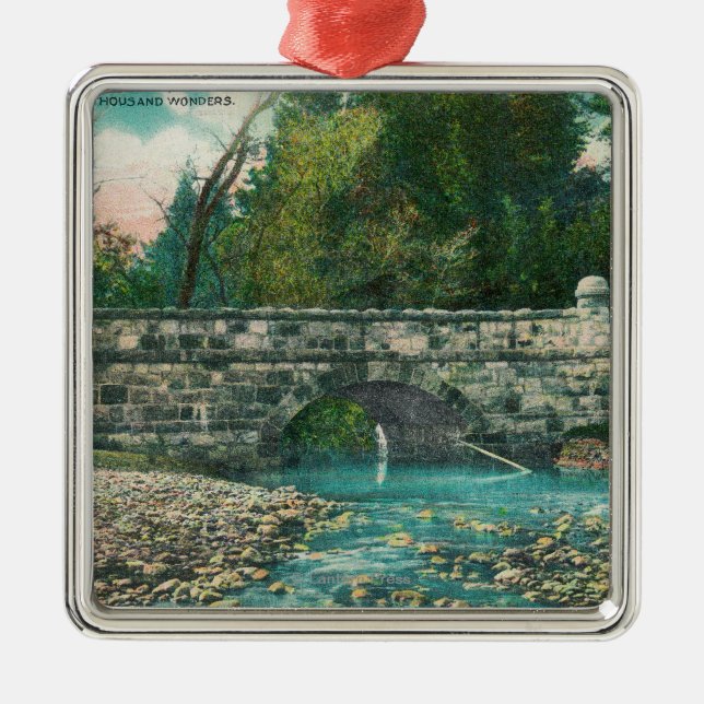 Adorno Metálico Vista del condado de Napa BridgeNapa, CA (Frente)