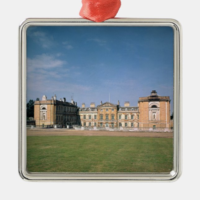 Adorno Metálico Vista del frente del oeste, reconstruida 1746-61 (Frente)