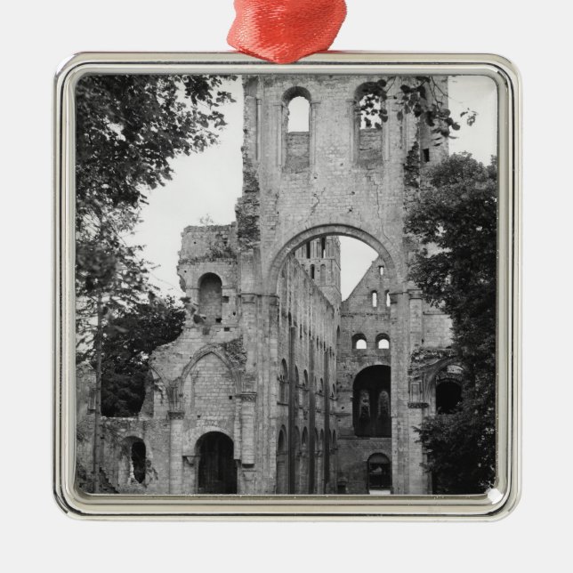 Adorno Metálico Vista del interior de la iglesia, c.1052-67 (Frente)