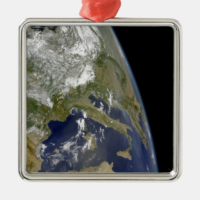 Adorno Metálico Vista del Mediterráneo occidental (Frente)