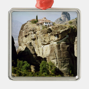 Adorno Metálico Vista del monasterio de la trinidad santa