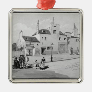 Adorno Metálico Vista del Port-Royal de Maternite, agosto de 1886