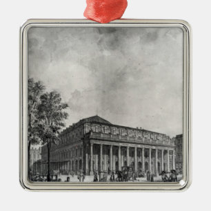Adorno Metálico Vista del teatro magnífico, Burdeos