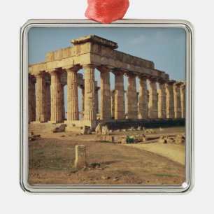 Adorno Metálico Vista del Templo E, c.490-480 AC