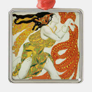 Adorno Metálico Vista el diseño para una bacante en 'Narcisse