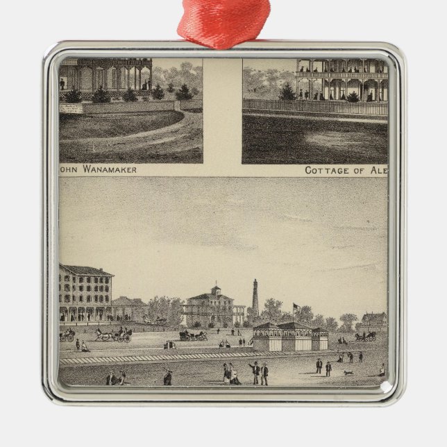 Adorno Metálico Vista en Sea Grove, Cape May Point (Frente)