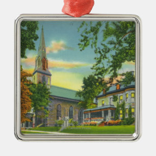 Adorno Metálico Vista exterior de la catedral de St Mary