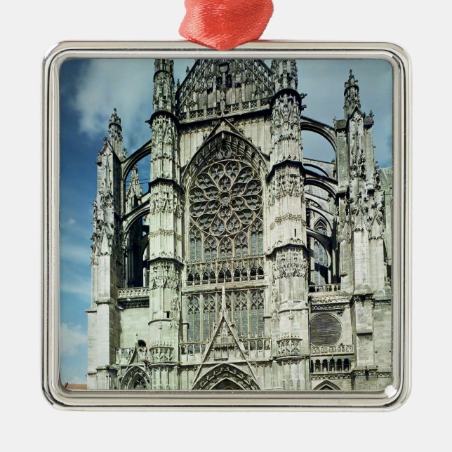 Adorno Metálico Vista exterior de la fachada del sur (Frente)