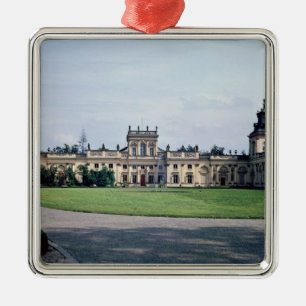 Adorno Metálico Vista exterior del palacio, c.1677 construido