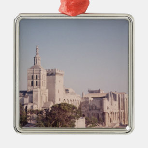 Adorno Metálico Vista general del palacio