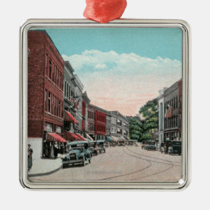 Adorno Metálico Vista meridional de la calle de Margaret