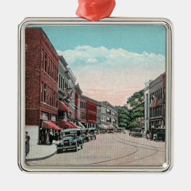 Adorno Metálico Vista meridional de la calle de Margaret (Frente)