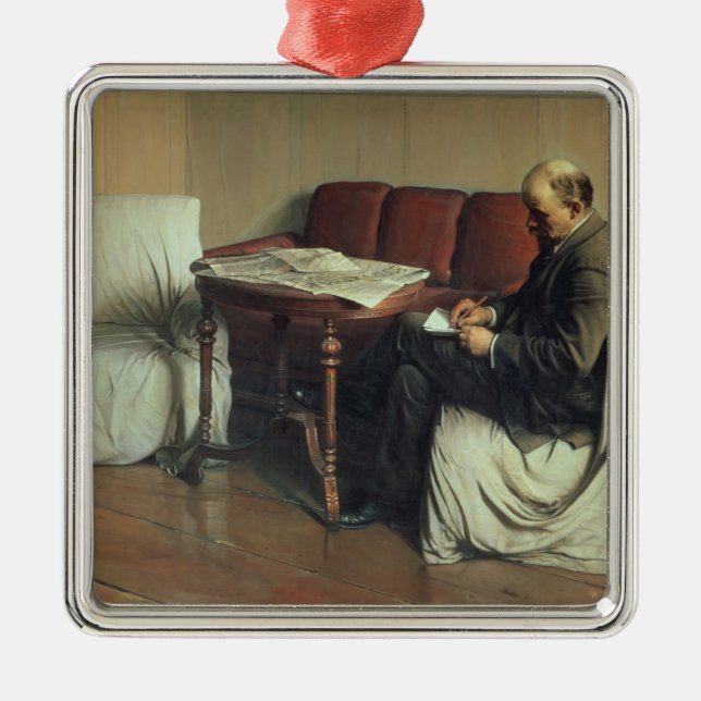 Adorno Metálico Vladimir Lenin en Smolny, 1930 (Frente)